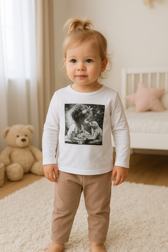 Kiss Baby blúzka Bambarillo white-jersey | Pohodlie a štýl