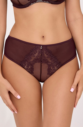 Figs Ava 2256 black - klasický strih, hladké mikrovlákno, pohodlie a jemná čipka