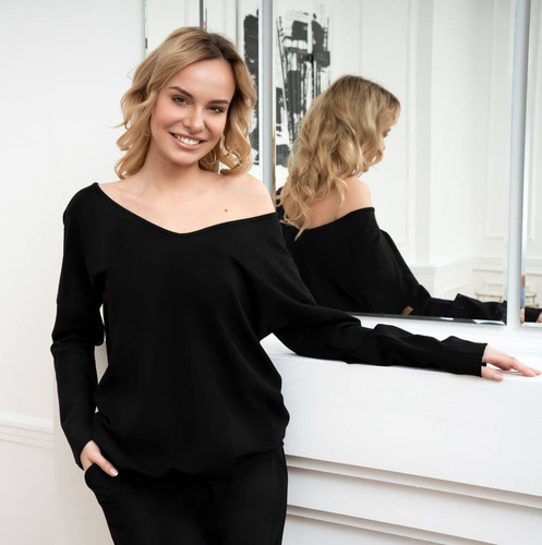 Karina Dámska mikina Fashion - čierna