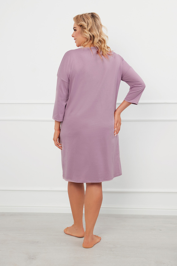 Nočná košeľa Ibena, 3/4 rukávy Italian Fashion - heather