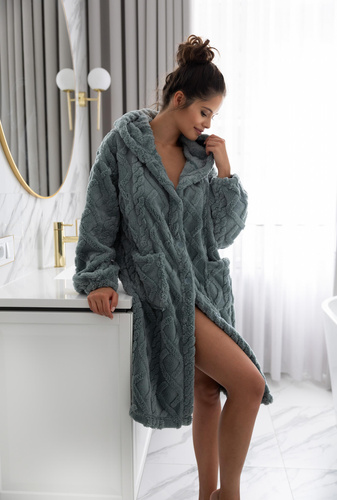 Dámsky župan Grethen Sensis - khaki