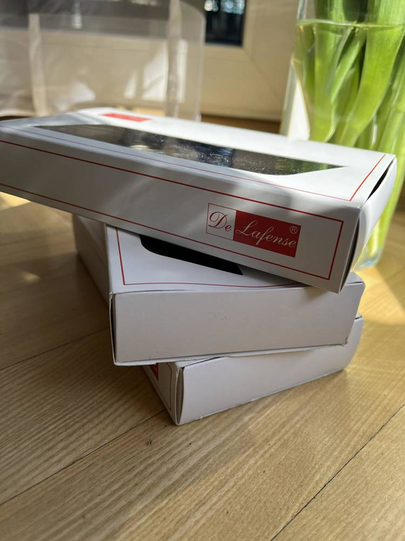 530 Iness Vysoké nohavičky De lafense - biele