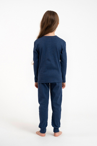 Lita Dievčenské pyžamo Italian Fashion - tmavomodré