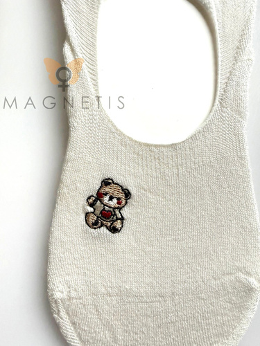 Magnetis YN-251132 – dámske balerínové ponožky z viskózy so silikónom