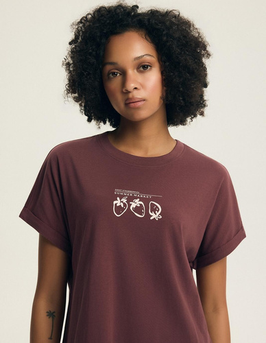 Nočná košeľa Henderson Evika 45184 – bavlna, ovocná potlač