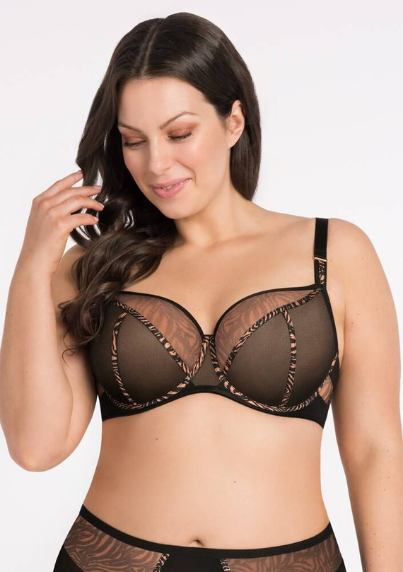 K 879 Gisel Mäkká podprsenka Gorsenia čierna