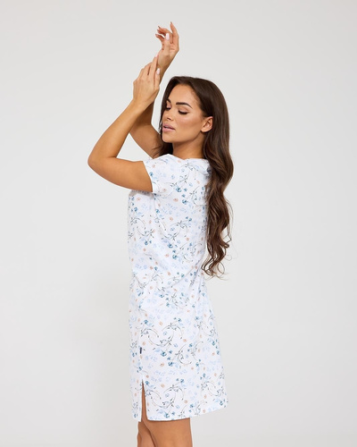 Cornette 167/350 Florence biela nočná košeľa 100% bavlna