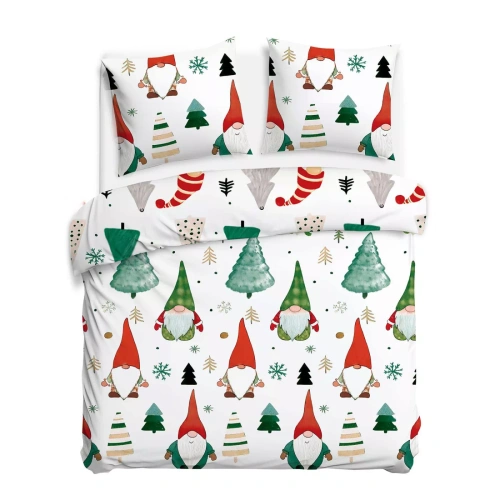 Flanelové obliečky Darymex 31517/2 škriatkovia bavlna 160 g/m² teplé