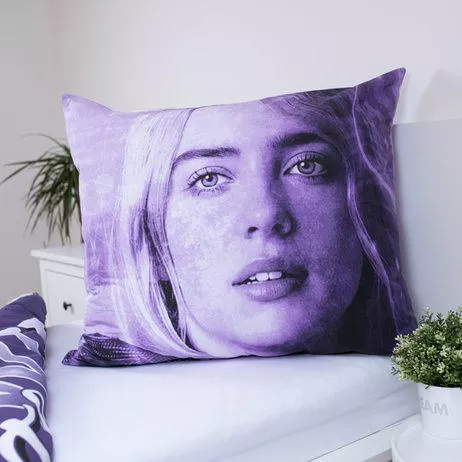 Obliečky Billie Eilish 140x200 bavlna Jerry Fabrics na zips