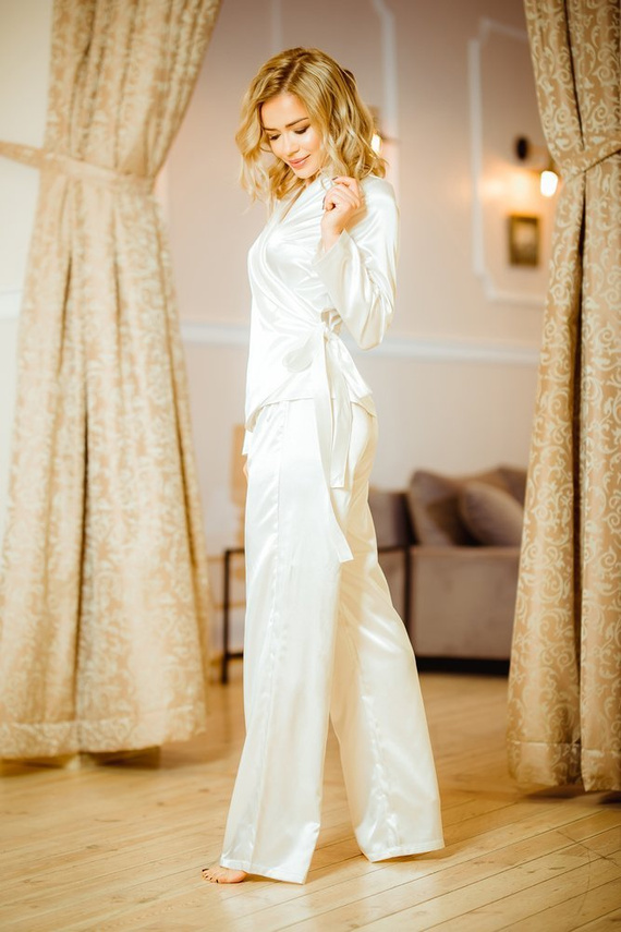 Rawa Dámsky pyžamový komplet Kalimo - ecru