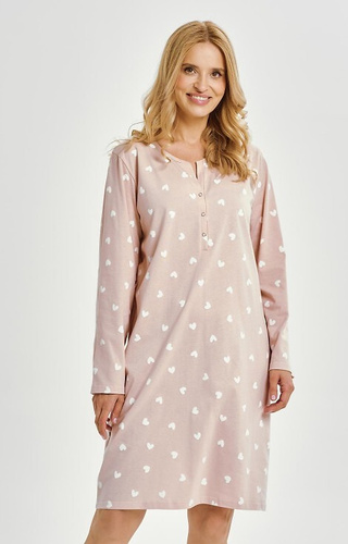 3443 Nori Dámske tričko Taro - 100% bavlna, dlhý rukáv, výstrih na patentky