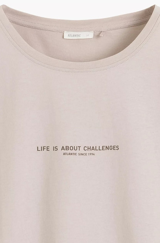 Atlantic NLP-509 dámske pyžamo 100 % bavlna 3/4 nohavice