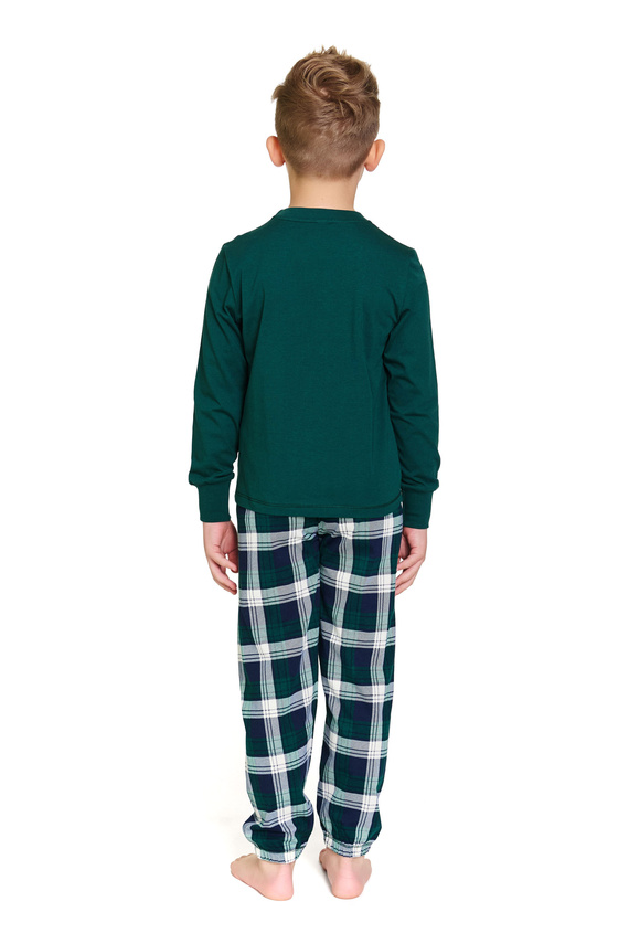 Doctor Nap 7342 - Detské unisex pyžamo "The Remix" | Rodinná kolekcia, poľská výroba - tmavomodré