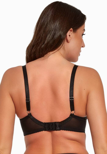 BS 1255 Flora Gaia mäkká podprsenka čierna