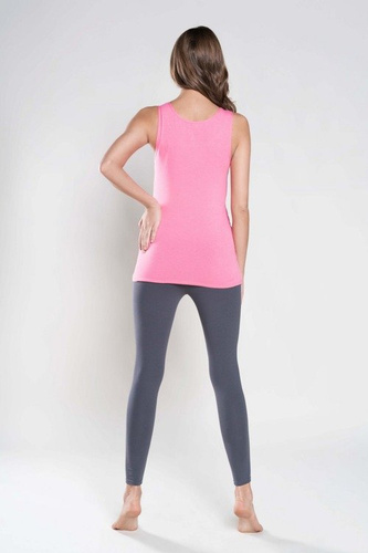 Dámske tričko Ewelina so širokým popruhom Talianska móda - ružová