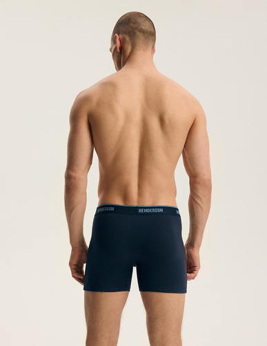 Pánske boxerky Henderson 44513 Brex 2-pack bavlnené so širokou gumou a logom