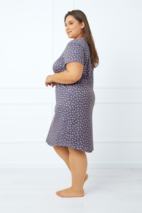 Nočná košeľa a dojčenské šaty Tiana, krátky rukáv Talianska móda - potlač