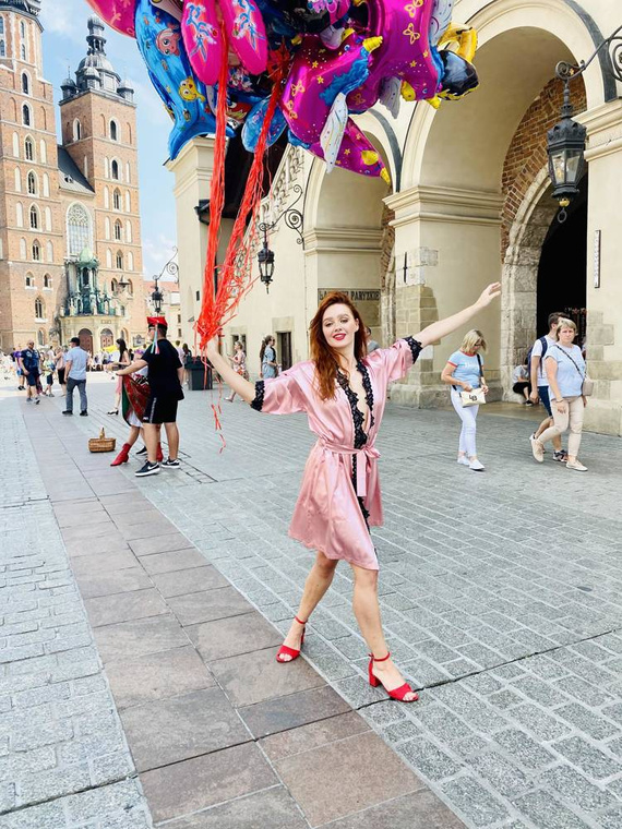 929 Kleoree Dámsky župan De Lafense - ružový