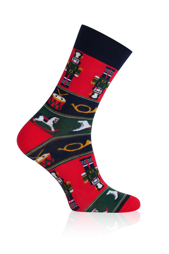 S175D Dlhé ponožky Cracker Italian Fashion