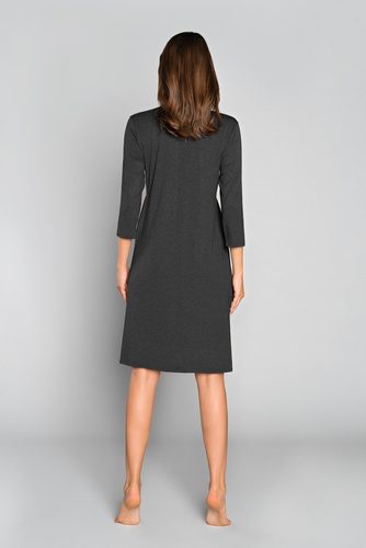 Italia Fashion materská a dojčiaca sonáta s 3/4 rukávom - tmavý melír/vlasy