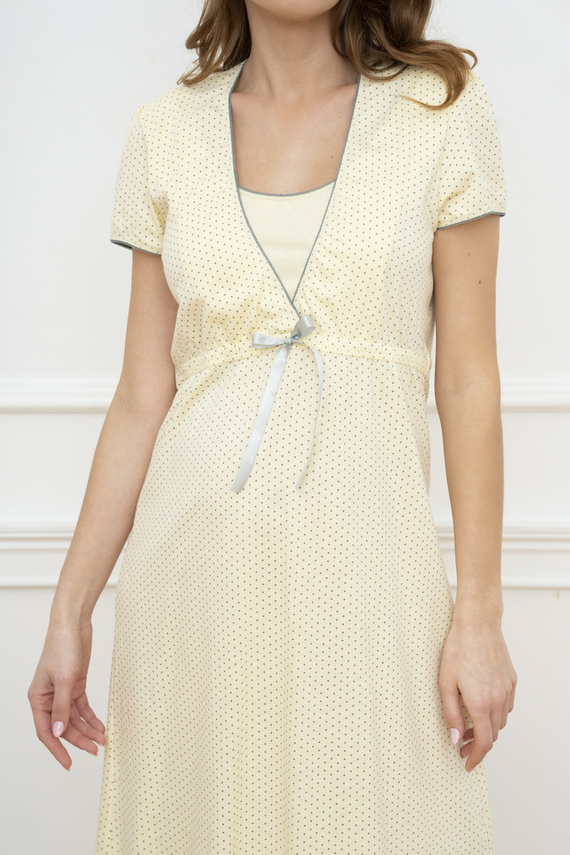 Nočná košeľa Felicita Italian Fashion - žltá