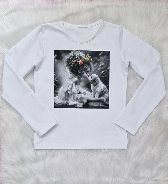 Kiss Baby blúzka Bambarillo white-jersey | Pohodlie a štýl