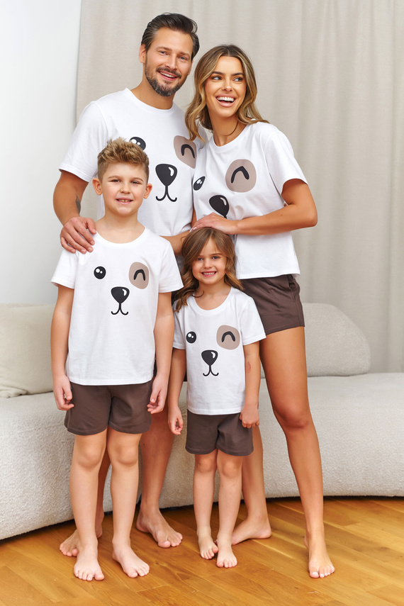 Doctor Nap 7410 pánske pyžamo 100% bavlna so šortkami