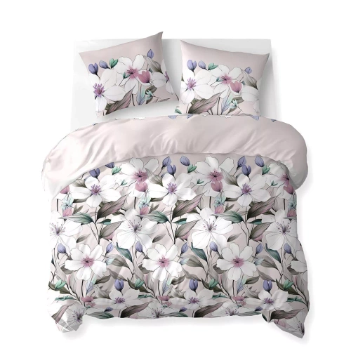 5774 B Cotton Bloom Detexpol Powder Pink Flower Bedding - 100% bavlna, obojstranná, poľská výroba