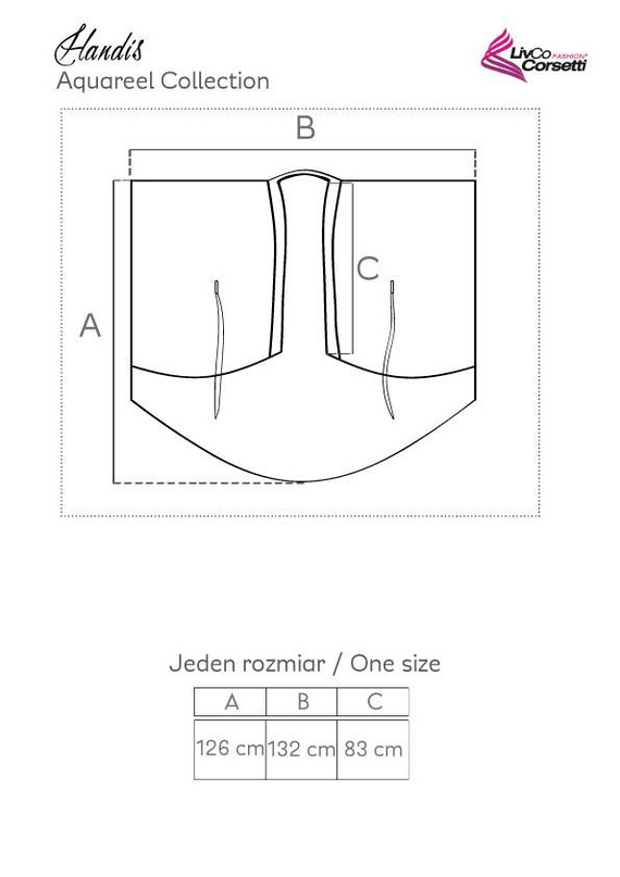 Handis Aquareel Collection Dámsky župan LivCo Corsetti