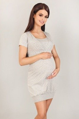 1692 Nočná košeľa Lupoline - sivá