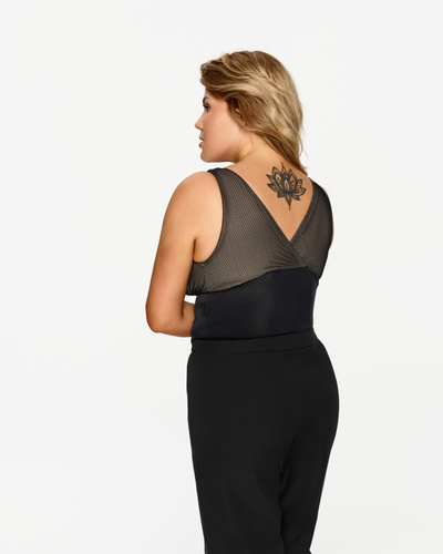 258 Dámske body Lupoline - priehľadná sieťovina, elegantné, večerné