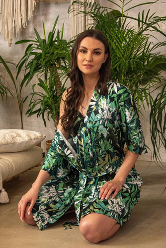 638 Lurdes Dámsky župan De Lafense - zelený