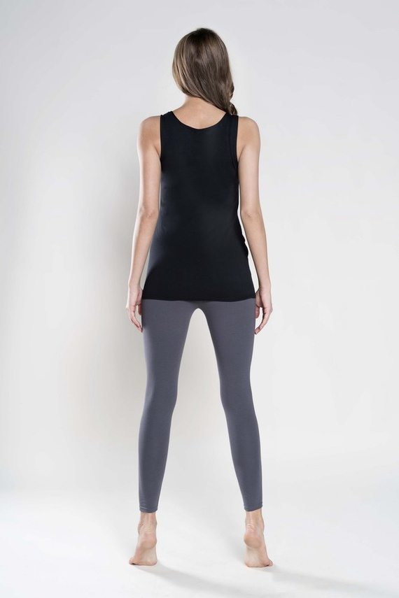 Dámske tričko Ewelina so širokým pásikom Talianska móda - čierna