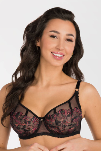 Podprsenka Gorsenia K793 Jenny Balconette - čierna