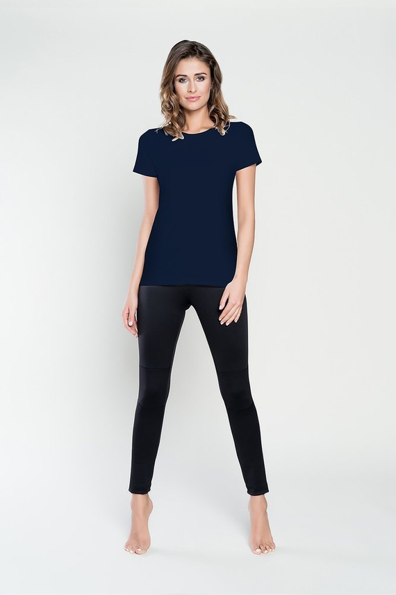 Ibiza Dámske tričko s krátkym rukávom Italian Fashion - biele