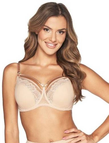 BC-928 Isla Polovystužená podprsenka Kinga- skin/beige
