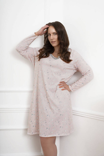 Nočná košeľa Simona Talianska móda - potlač