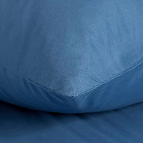 Poťah MI z mikrovlákna Eurofirany, mäkký so zipsom, 100 % polyester, modrý