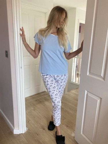 434 Maribell Forex Dámske pyžamo - modré