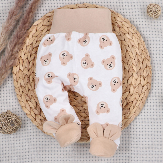 ABK-0048 Detská súprava Sweet Bears z organickej bavlny Nini