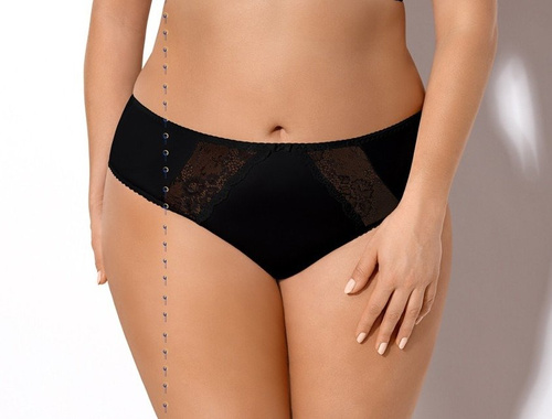 Gorsenia K 358 Blanca čierne nohavičky