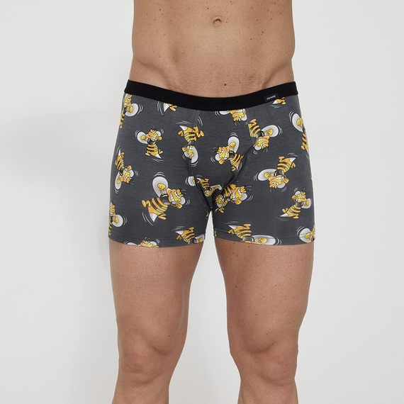 Cornette Tattoo 280/254 Homel – bavlnené boxerky grafit