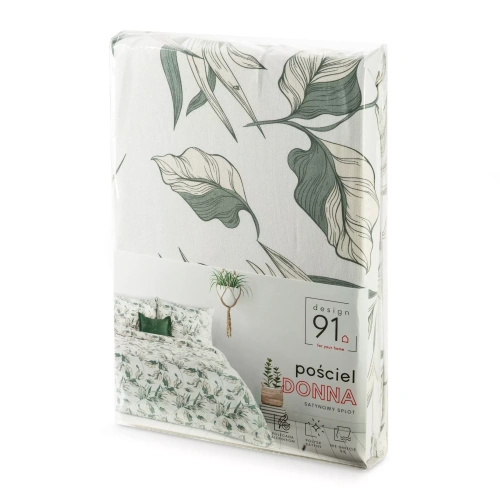 Posteľná bielizeň Donna Design 91 kvetinová obojstranná mäkká na zips