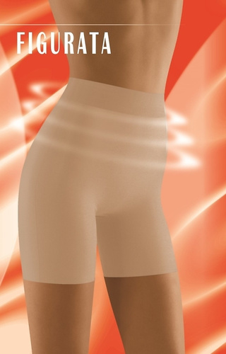 Figurata dámske šortky Wolbar beige - modelovanie, zoštíhlenie, šport