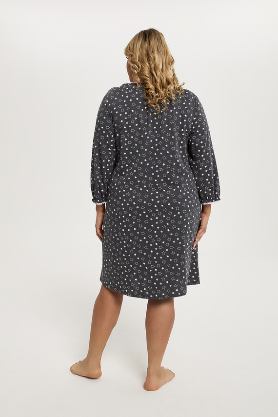 Nočná košeľa Antilia 3/4 rukávy Talianska móda - potlač