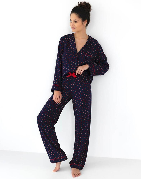 Sophia Dámske pyžamo Sensis - tmavomodré