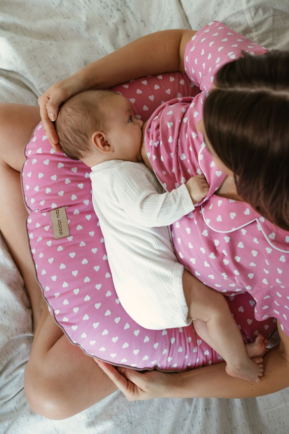 4457 Doctor Nap bavlnený dojčiaci vankúš s nastaviteľnou výplňou
