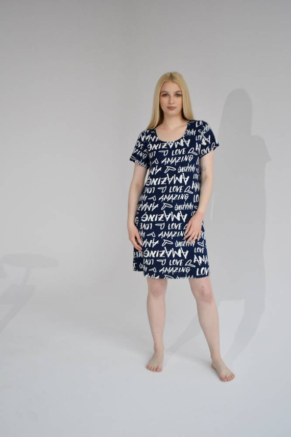 645 Nočná košeľa Amazing Forex - tmavomodrá