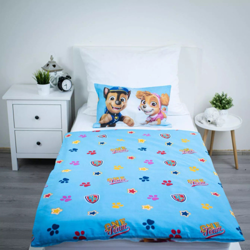 Jerry Fabrics Bavlnené obliečky Paw Patrol PP650 100x135 40x60 Bavlna