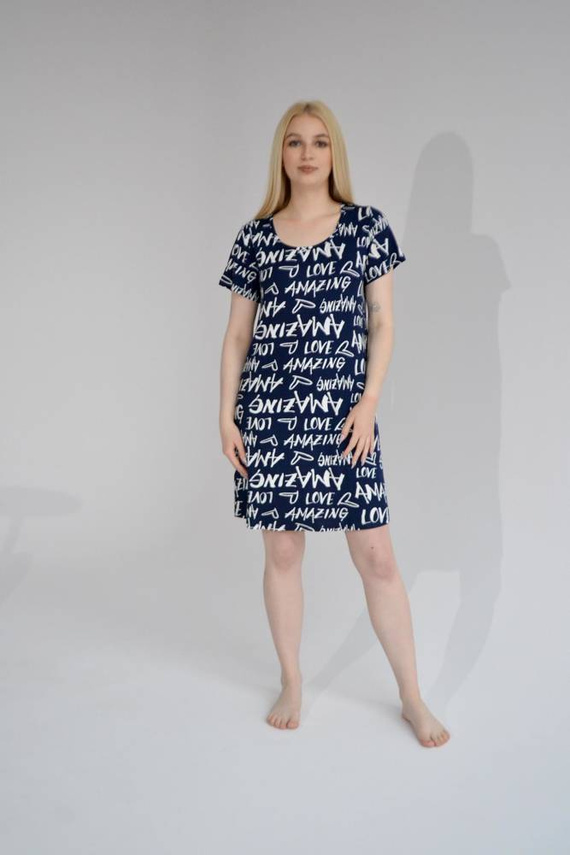 645 Nočná košeľa Amazing Forex - tmavomodrá